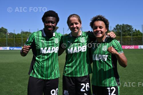 Sassuolo Women Lana Clelland Sassuolo Women Kassandra Missipo Mirko Fersini match between Lazio Women 0-3 Sassuolo Women Formello, Italy 