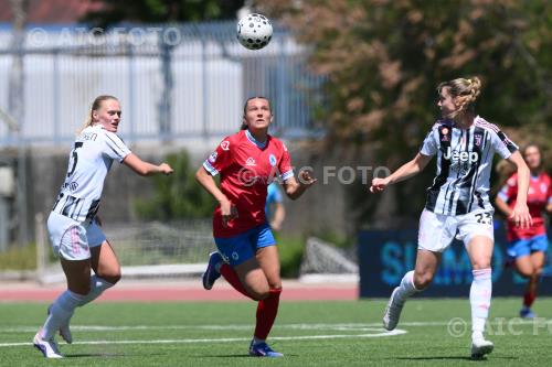 Juventus Women Cecilie Floe Nielsen Napoli Women Cecilia Salvai Giuseppe Piccolo match between  Napoli Women 2-3 Juventus Women Napoli, Italy 