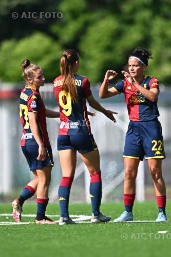 Genoa Women Caterina Bargi Genoa Women Arianna Acuti Sciorba match between    Genoa Women 2-3 Fiorentina Women Genova, Italy 