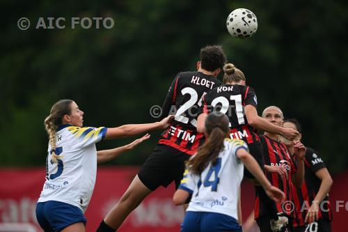 Parma Kay-Lee De Sanders Milan Women Milicia Sonja Keijzer Italian championship 2025 2026  Femminile 21°Day Peppino Vismara match between     Milan Women 3-1 Parma Women 