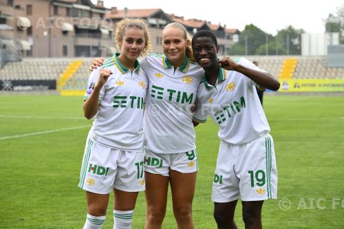 Roma Women Froya Brennskag-Dorsin Roma Women Shukurat Oladipo Enzo Ricci match between    Sassuolo Women 0-3 Roma Women Sassuolo, Italy 