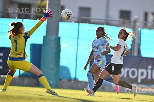 Juventus Women Laura Dominguez Rojo Parma Women Matilde Copetti Ennio Tardini match between Parma Women 1-3 Juventus Women Parma, Italy Goal 1-3 