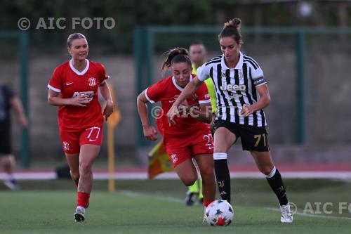 Juventus Women Marta Zamboni Como Women Linnea Louise Borbye Vittorio Pozzo Lamarmora match between    Juventus Women 1-0 Como Women Biella, Italy 
