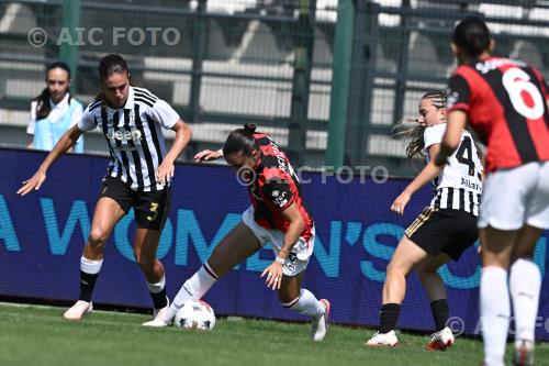 Juventus Women Monica Renzotti Milan Women Emilie Mece Vittorio Pozzo Lamarmora match between    Juventus Women 1-0 Milan Women Biella, Italy 