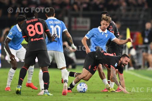Milan Alfred Gudmundsson Lazio 2025 Roma, Italy 