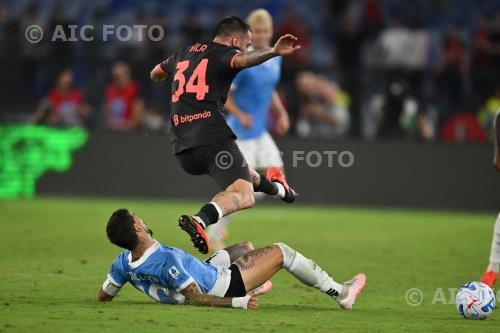 Milan Mattia Zaccagni Lazio 2025 Roma, Italy 