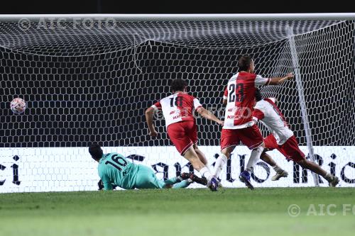 Forli Giovanni Perini Forli Alessandro Guarnone Tello Morgagni match between  Forli 2-1 Vis Pesaro Forli, Italy Goal 2-1 