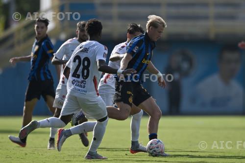 Inter U23 Naim Byar Foggia Isyakha Toure Brianteo match between  Inter U23  3-2 Foggia Monza, Italy 