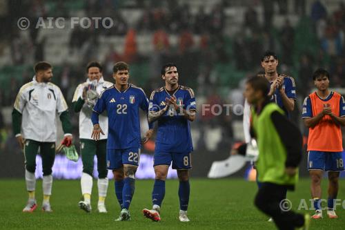 Italy Sandro Tonali Italy Alessandro Bastoni UEFA Nations League 2026-2027 Day 2 Group A1 Ataturk match between Turkey 1-4 Italy 