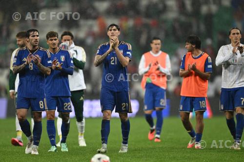Italy Giovanni Di Lorenzo Italy Alessandro Bastoni Italy 2026 UEFA Nations League 2026-2027 Day 2 Group A1 