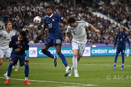 Italy Jeremy Jacquet France Desire Doue UEFA Nations League 2026-2027 Day 3 Group A1 Stade de France match between France 1-1 Italy 