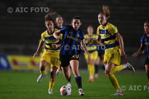 Inter Women Beatrice Merlo Parma Hannah Sharts Arena Civica Gianni Brera match between Inter Women 3-0 Parma Women Milano, Italy 