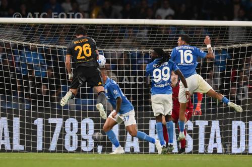 Roma Leonardo Spinazzola Napoli 2026 Napoli, Italy Goal 3-3 