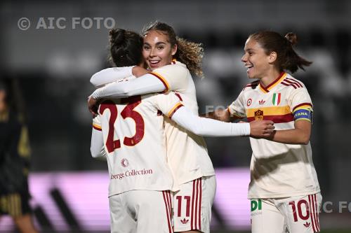 Roma Women Alayah Pilgrim Roma Women Manuela Giugliano Vittorio Pozzo Lamarmora match between    Juventus Women 2-5 Roma Women Biella, Italy 