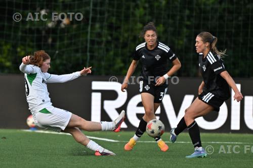 Sassuolo Women Freja Olofsson Como 1907 Women Federica Veritti Mino Favini match between   Como 1907 Women 2-2 Sassuolo Women Città di Meda, Italy 
