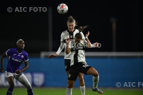 Parma Women Weronika Szymaszek Parma Ivonne Chacon Ennio Tardini match between Parma Women 1-2 Fiorentina Women Parma, Italy 
