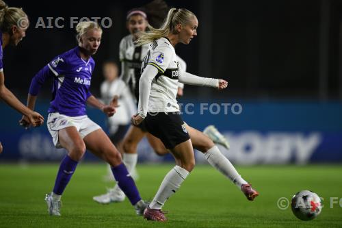 Parma Women Katla Tryggvadottir Fiorentina Women Guro Bergsvand Ennio Tardini match between Parma Women 1-2 Fiorentina Women Parma, Italy 