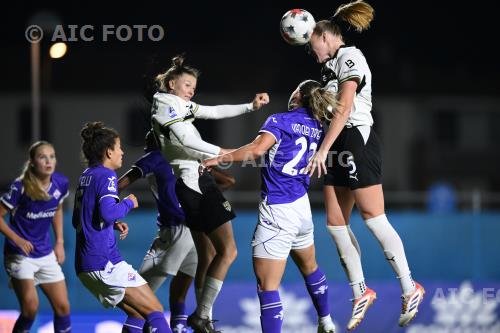 Fiorentina Women Weronika Szymaszek Parma Ilse Van der Zanden Serie A 2026 2027 Femminile 4°Day Ennio Tardini match between Parma Women 1-2 Fiorentina Women 