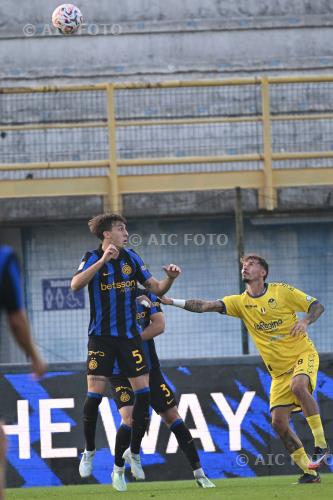 Inter U23 Mattia Marello Inter U23 Salvatore Molinaro Brianteo match between  Inter U23  2-1 Scafatese Monza, Italy 