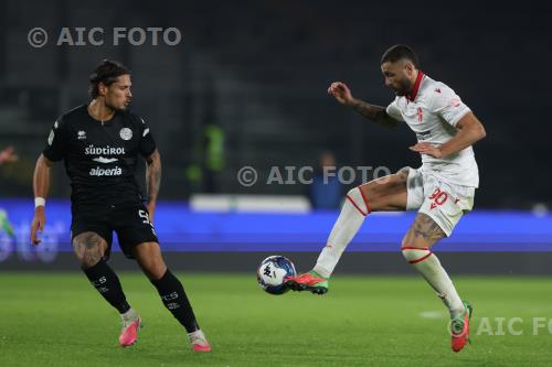Italian championship 2026 2027 Serie B Day 8 Euganeo match between Padova 2-0 Sud Tirol 