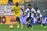 Parma Luca Siligardi Parma Yussif Raman Chibsah Ennio Tardini final match between Parma 0-0 Frosinone Parma, Italy. 