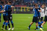 Inter Lautaro Martinez Inter Nicolo Barella Italian championship 2019 2020 4°Day Giuseppe Meazza match between Hellas Milan 0-2 Inter 