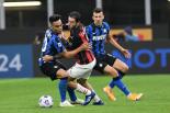 Milan Lautaro Martinez Inter Marcelo Brozovic Giuseppe Meazza match between Inter 1-2 Milan Milano, Italy 
