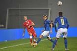 Poland Nicolo Barella Italy Domenico Berardi Mapei final match between Italy 2-0 Poland Reggio Emilia, Italy. 