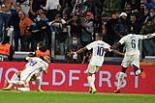 France Karim Benzema France Kylian Mbappe UEFA Nations League 2020-2021 Semifinal Juventus final match between Belgium 2-3 France 