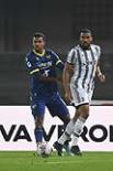 Juventus Isak Hien Hellas Verona 2022 Verona, Italy 