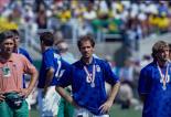 Italy Franco Baresi Italy Giuseppe Signori Rose Bowl final match between Brazil 3-2 Italy PSO Pasadena, Usa. 