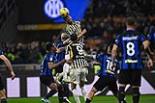 Juventus Davy Klaassen Inter Denzel Dumfries Inter 2024 Italian championship  2023 2024 23°Day 
