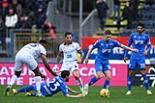 Cagliari Mattia Destro Empoli Gianluca Lapadula Empoli 2024 Italian championship 2023 2024 27°Day 