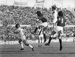 Bologna Claudio Sala Torino Giuseppe Savoldi Italian championship  1973 1974 24°Day Municipal match between Torino 2-0 Bologna 