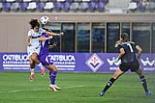 Sassuolo Women Emma Faerge Fiorentina Women Cecilie Fiskerstrand Curva Fiesole - Viola Park match between Fiorentina Women 1-2 Sassuolo Women Firenze, Italy Goal 1-2 
